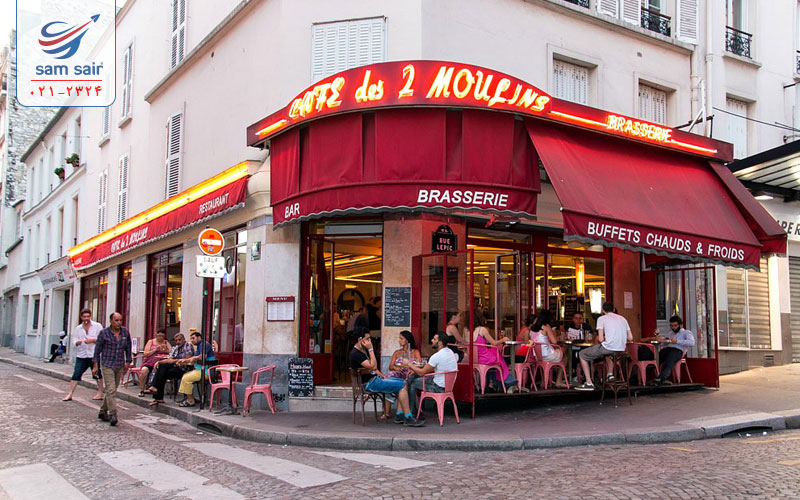 کافه های پاریس در برنامه تور فرانسه