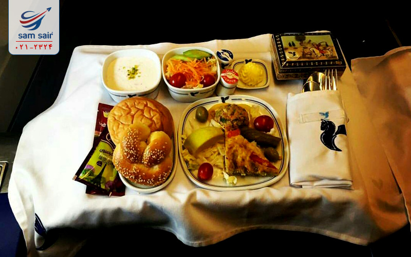غذای هواپیما