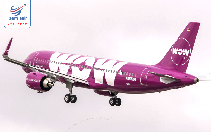 خرید بلیط هواپیما از خطوط هواپیمایی WOW Air –   ایسلند