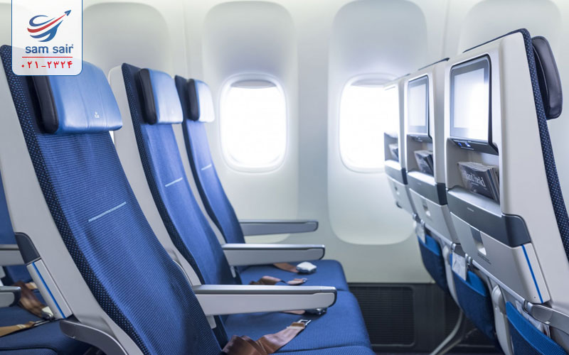 انتخاب صندلی هواپیما زمان خرید بلیط هواپیما
