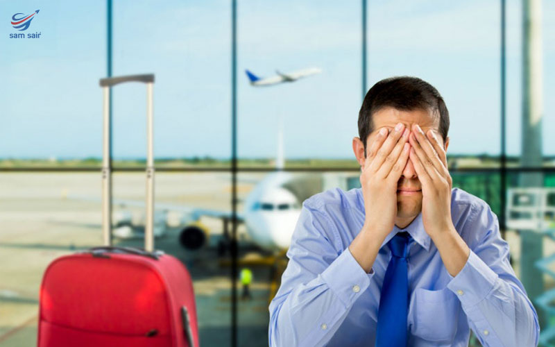 خرید بلیط هواپیما و استباه در فرودگاه - سام سیر