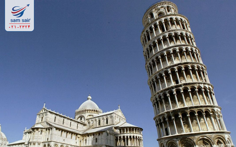 برج پیزا در تور ایتالیا