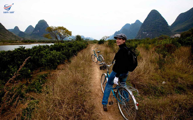دوچرخه‌سواری در یانگشو در تور چین
