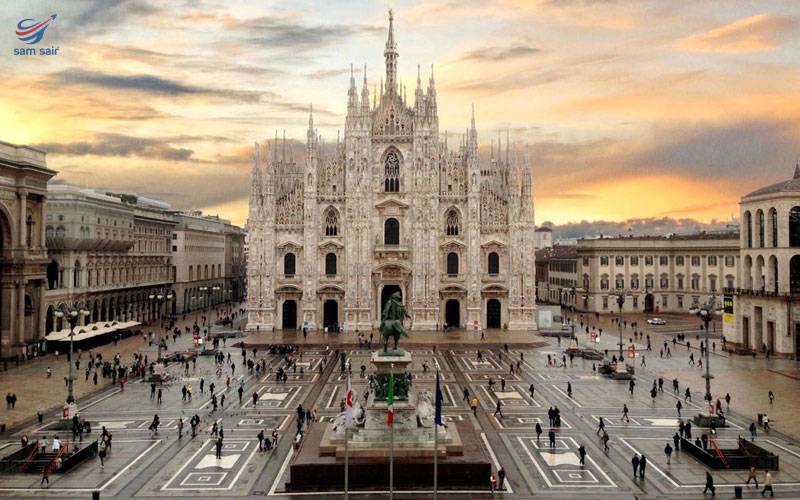 برنامه سفر میلان - بازید از Duomo di Milano